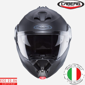 Modularna - flip up kaciga za motor Caberg Duke EVO - Crna