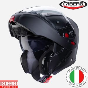 Modularna - flip up kaciga za motor Caberg Horus X - Crna