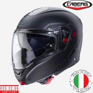 Modularna - flip up kaciga za motor Caberg Horus X - Crna