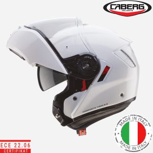 Modularna - flip up kaciga za motor Caberg Levo X - Bijela