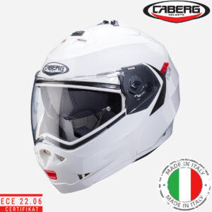 Modularna - flip up kaciga za motor Caberg Duke X - Bijela