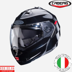 Modularna - flip up kaciga za motor Caberg Duke X Smart - Crna