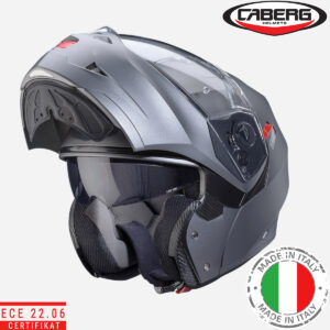 Modularna - flip up kaciga za motor Caberg Duke X - Metalna