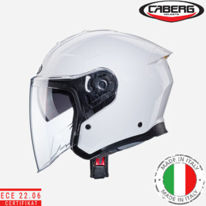 Otvorena – jet kaciga za motor Caberg Flyon II - Bijela