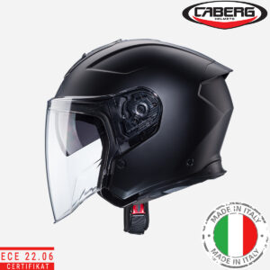 Otvorena – jet kaciga za motor Caberg Flyon II - Crna