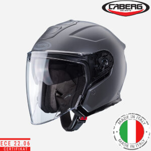 Otvorena – jet kaciga za motor Caberg Flyon II - Siva