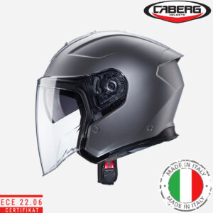 Otvorena – jet kaciga za motor Caberg Flyon II - Siva