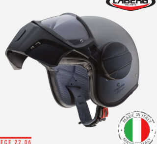 Otvorena – jet kaciga za motor Caberg Ghost X - Metalna