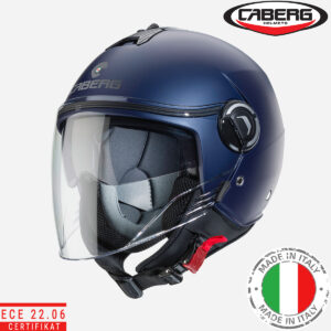 Otvorena – jet kaciga za motor Caberg Riviera V4X - Plava