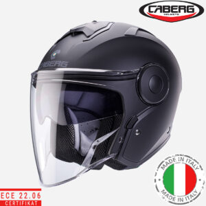 Otvorena – jet kaciga za motor Caberg Soho - Crna