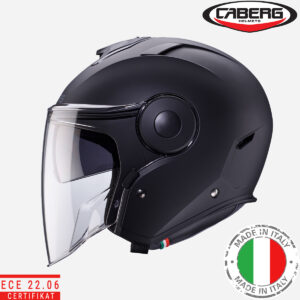 Otvorena – jet kaciga za motor Caberg Soho - Crna