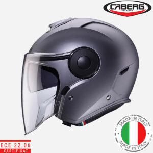 Otvorena – jet kaciga za motor Caberg Soho - Metalna boja