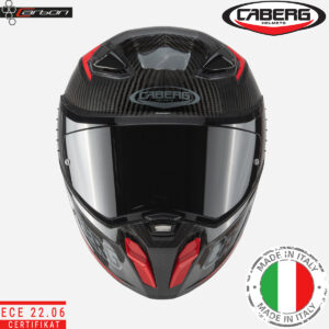 Zatvorena – full face kaciga za motor Caberg Drift Evo II Carbon NOVA - Crvena