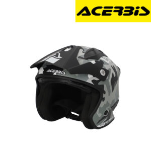 Otvorena - jet kaciga Acerbis Jet Aria 2206 - Vojnički dizajn