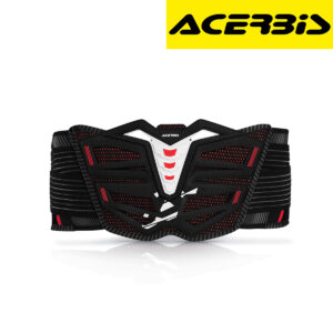 Pojas za leđa za motor Acerbis Motobrand 2.0 - Crna