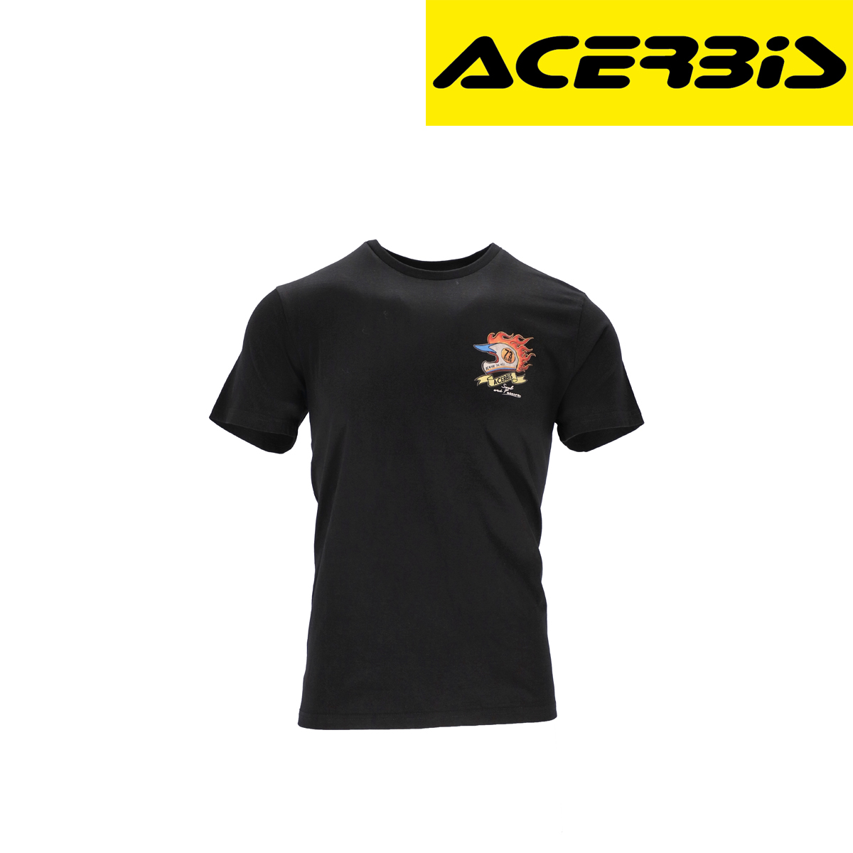 Majica za motor Acerbis SP Club Eagle - Crna