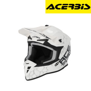 Zatvorena - full face off road kaciga za motor Acerbis Linear 2206 - Bijela
