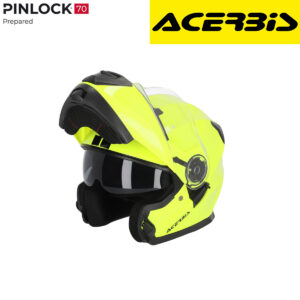 Modularna - flip up kaciga za motor Acerbis Serel 2206 - Žuta