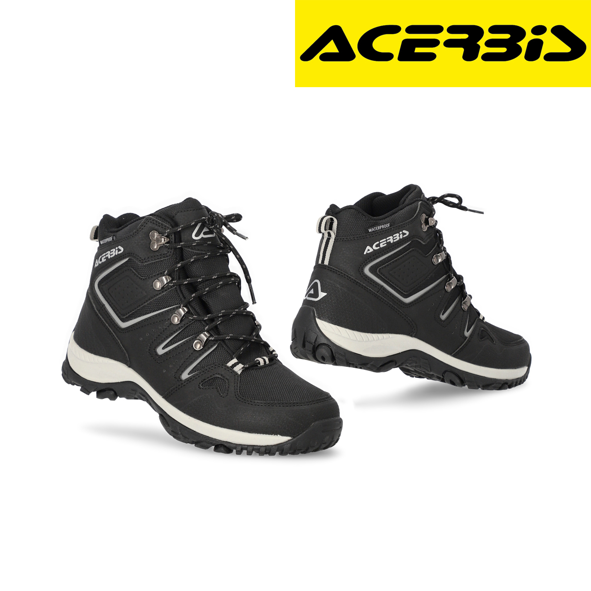 Cipele za motor Acerbis X-Mud WP CE - Crne