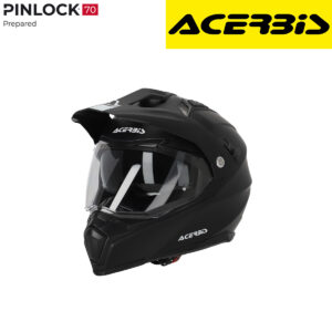 Zatvorena - full face kaciga za motor Acerbis Flip 2206 - Crna