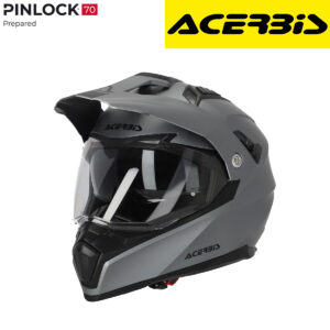 Zatvorena - full face kaciga za motor Acerbis Flip 2206 - Siva