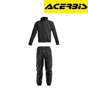 Kišno odijelo za motor Acerbis Logo - Crna