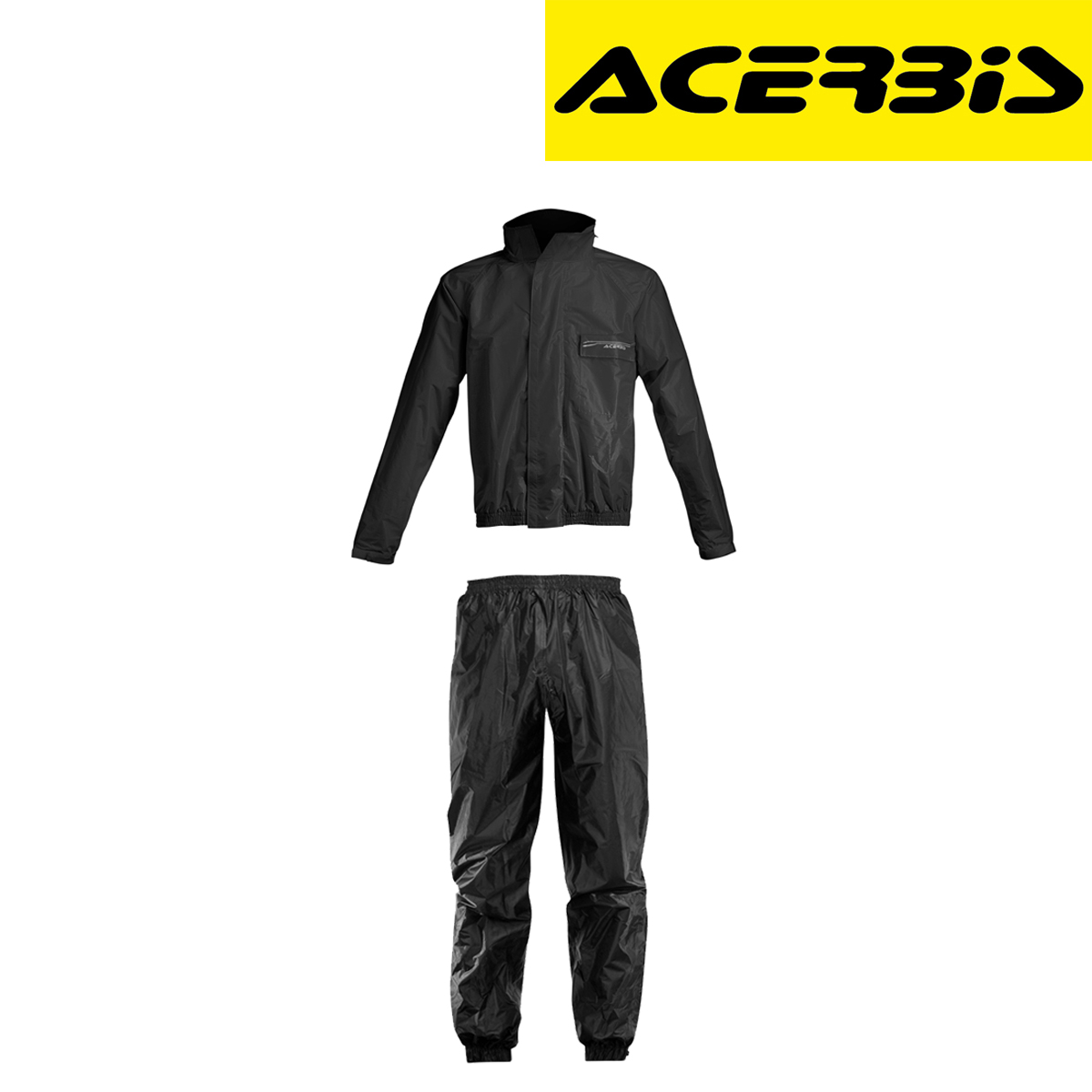 Kišno odijelo za motor Acerbis Logo - Crna