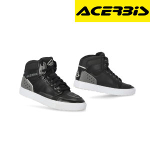 Patike za motor Acerbis Ce Lock - Crne