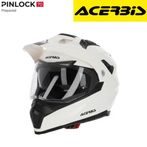 Zatvorena - full face kaciga za motor Acerbis Flip 2206 - Bijela