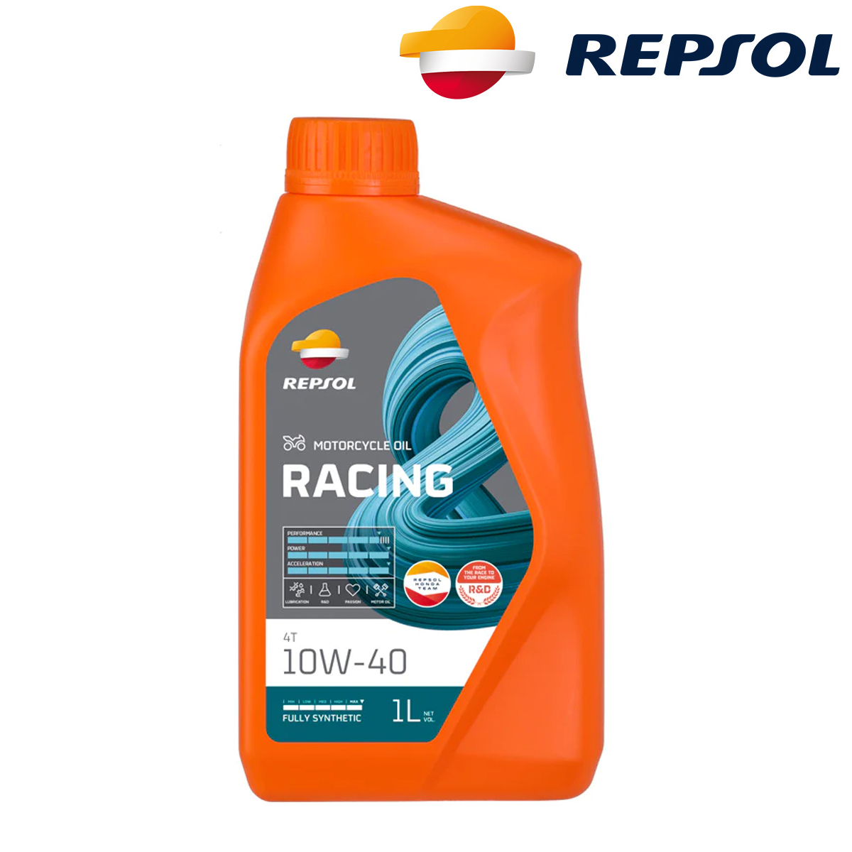 Motorno ulje - ulje za motore Repsol Racing 4T 10W40 1l RPP2000MHC