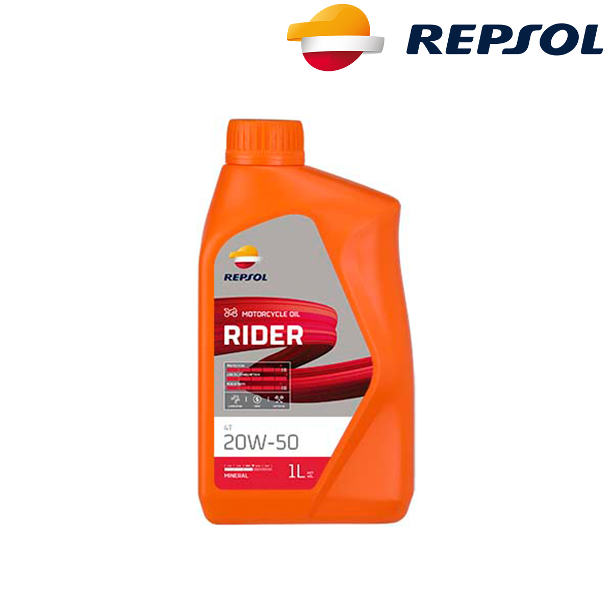 Motorno ulje - ulje za motore Repsol Rider 4T 20W50 1l RPP2130THC