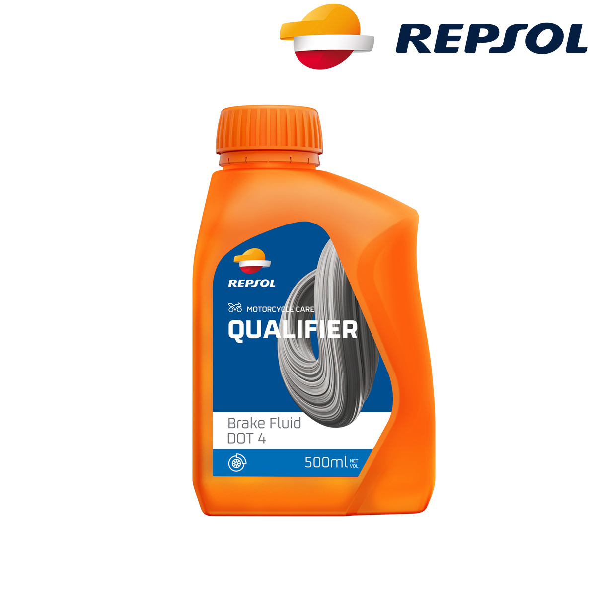 Ulje-tečnost za kočnice - kočiona tečnost Repsol Qualifier Brake Fluid DOT 4 500ml RPP9002AID