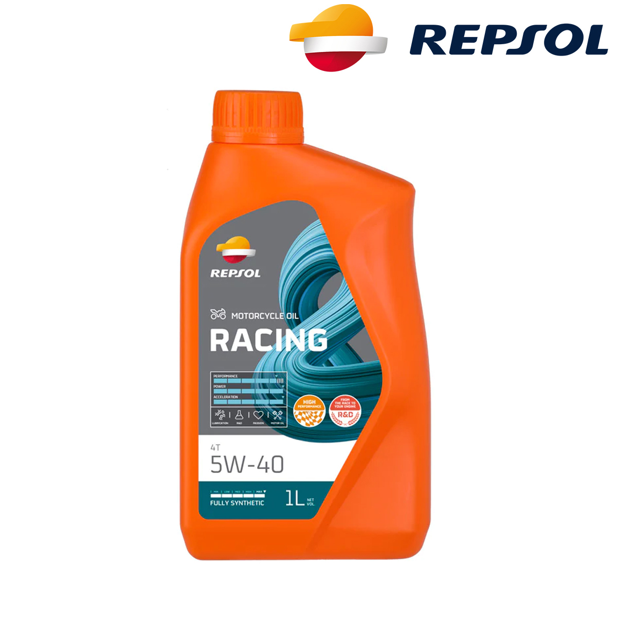 Motorno ulje - ulje za motore Repsol Racing 4T 5W40 1l RPP2000JHC
