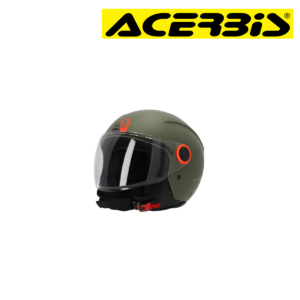 Otvorena – jet kaciga Acerbis Brezza – Vojno zelena