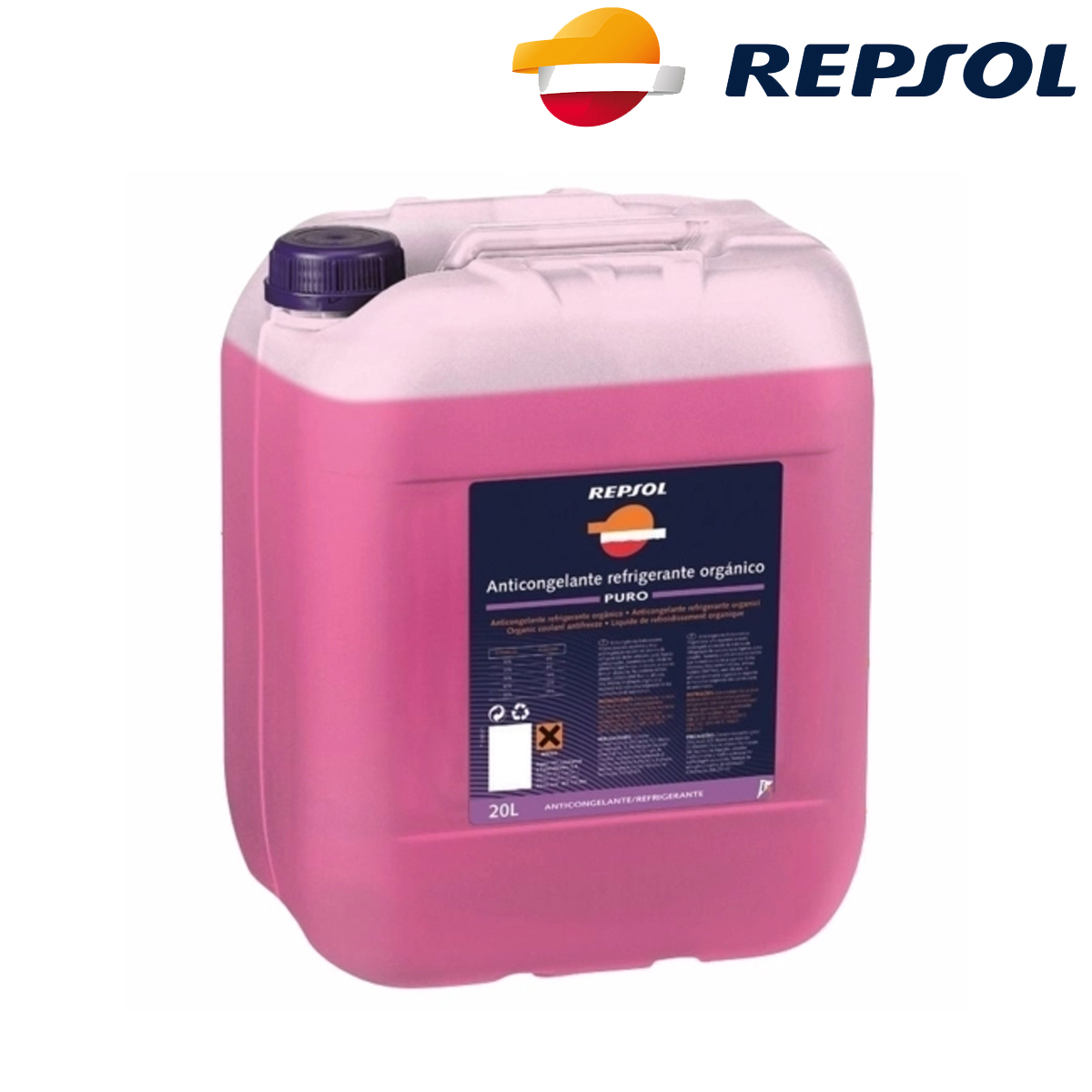 Antifriz Repsol Antigel Red Concentrated G12+ 20l RI802A16