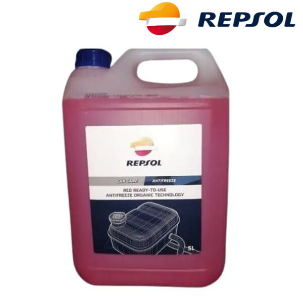 Antifriz Repsol Antigel Red Ready To Use G12 5l RI802B55