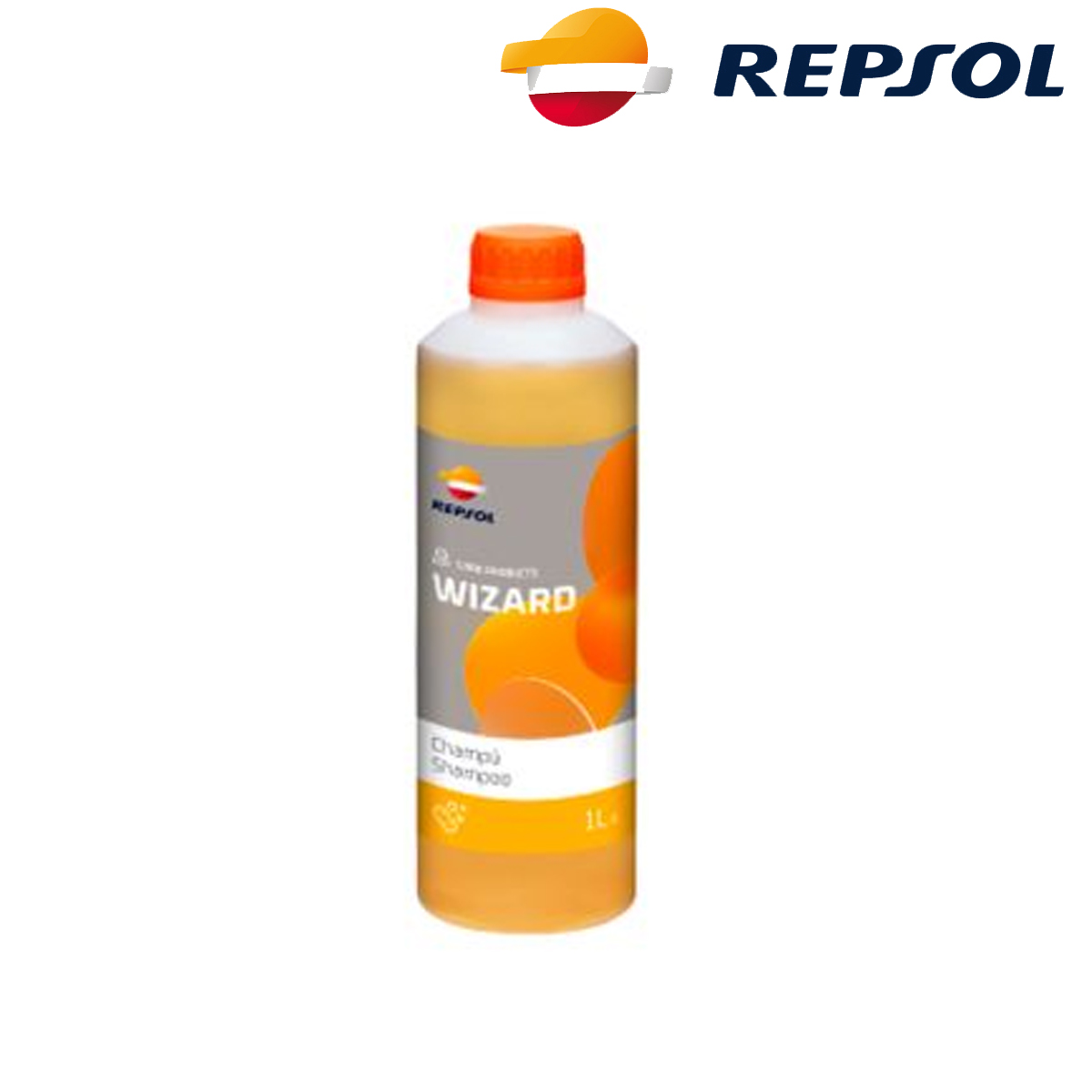 Sredstvo - šampon za pranje automobila Repsol Wizard Shampoo 1l RPP9067ZLC