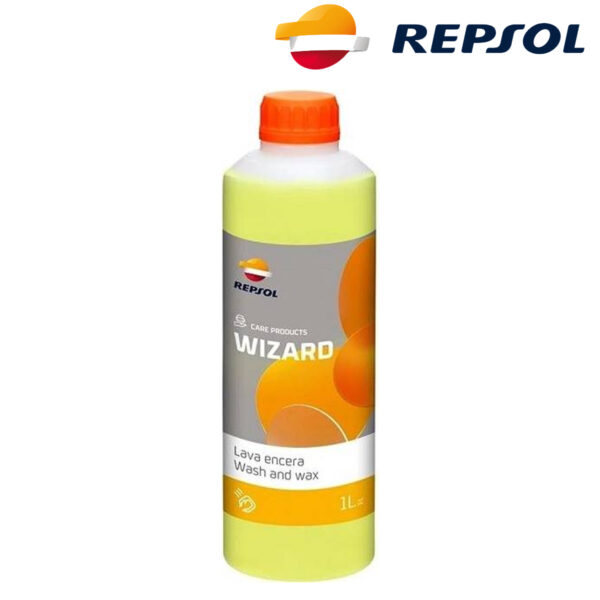 Sredstvo za pranje i voskiranje automobila Repsol Wizard Wash and Wax 1l RPP9066ZLC