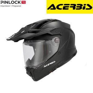 Zatvorena - full face kaciga Acerbis Attack - Crna