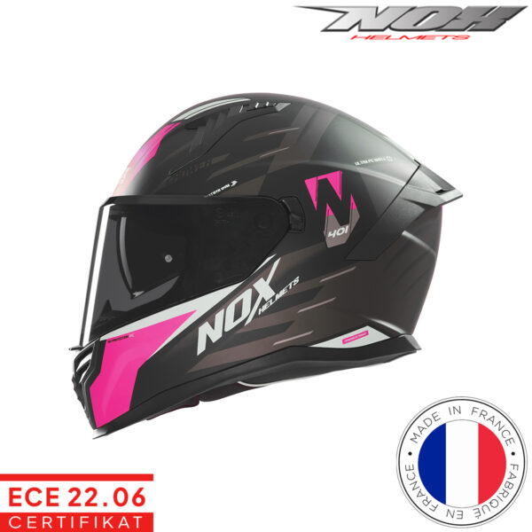 Zatvorena - full face kaciga za motor NOX N401 Crower - CR