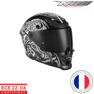 Zatvorena - full face kaciga za motor NOX Goliath Maori - CB