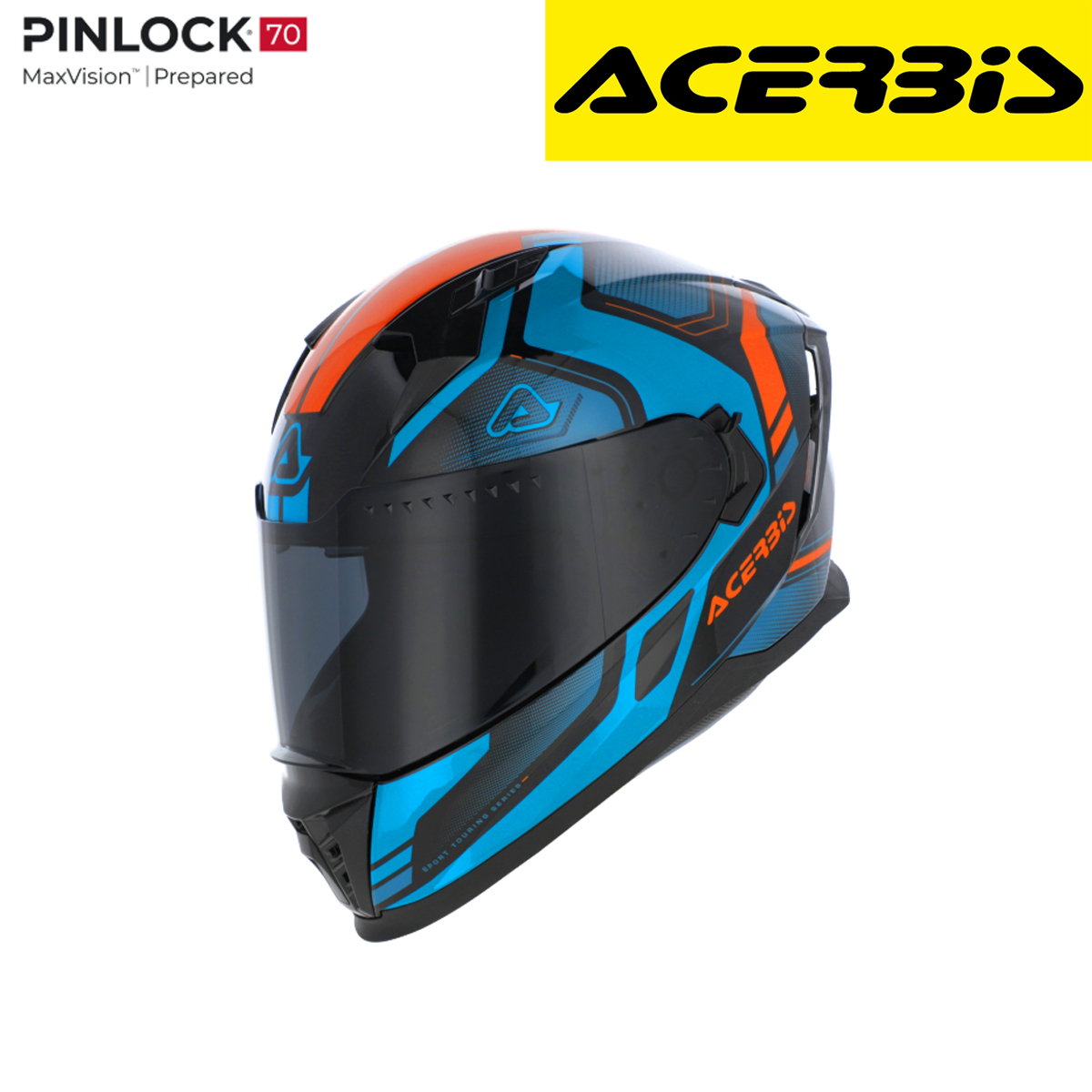 Zatvorena - full face kaciga Acerbis X-Way Graphic - PN