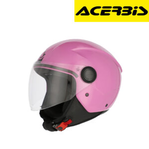 Otvorena – jet kaciga za motor Acerbis Brezza – Roza