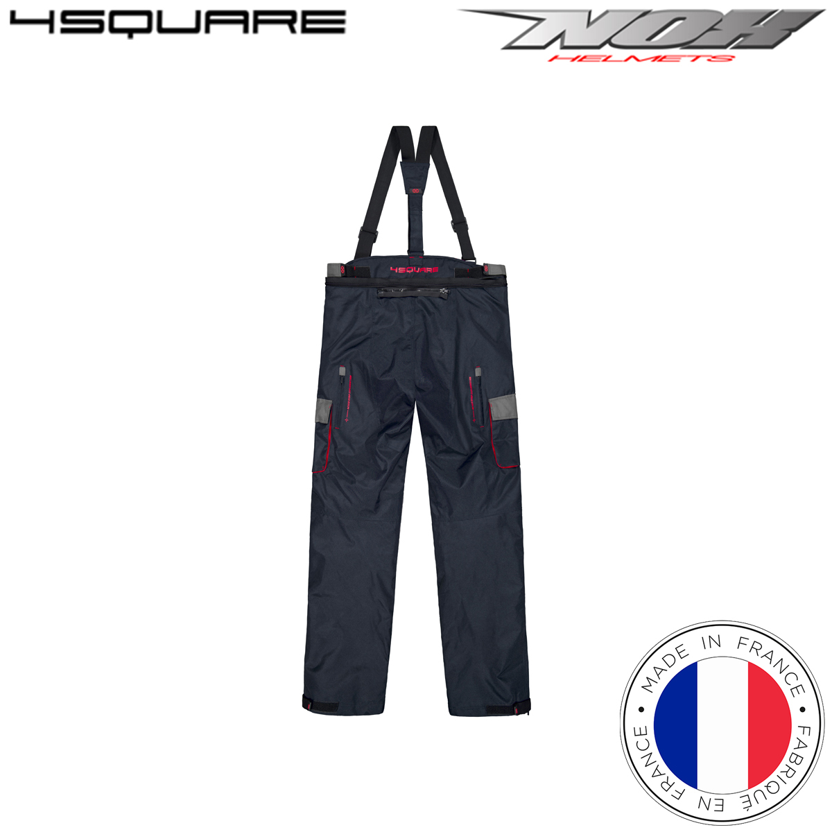 Pantalone - hlače za motor NOX 4square Trailer Continental - Plave