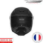 Zatvorena - full face kaciga za motor NOX Goliath - Mat crna