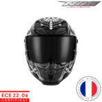 Zatvorena - full face kaciga za motor NOX Goliath Maori - CB