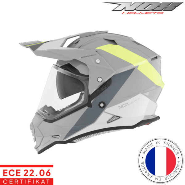 Zatvorena - full face off road kaciga za motor NOX Trail 632A N312 - SŽ
