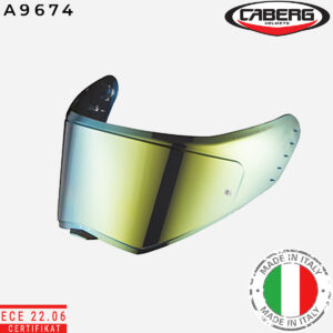 Zlatni ogledalo vizir Caberg A9674 sa zaštitom od grebanja za DRIFT EVO II modele kaciga