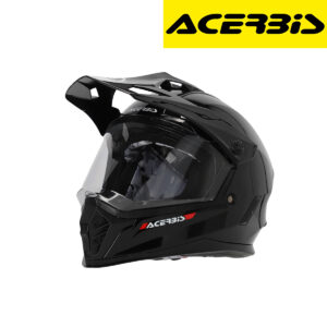 Dječija zatvorena - full face off road kaciga za motor Acerbis Rider Junior - Crna