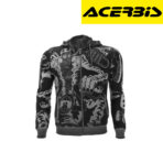 Dukserica - duks za motor sa kapuljačom Acerbis SP Club Speedway - Siva - Image 2